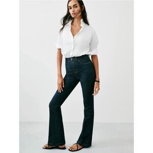 SPANX EveryWear Flare Jeans Medium Raw
Indigo Pull On Elastic